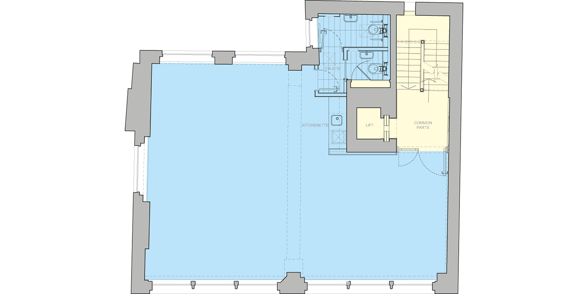 Third floor floorplan